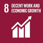 Decent Work and Economic Growth:  Farm ownership through the securing of land titles, and community employment opportunities.