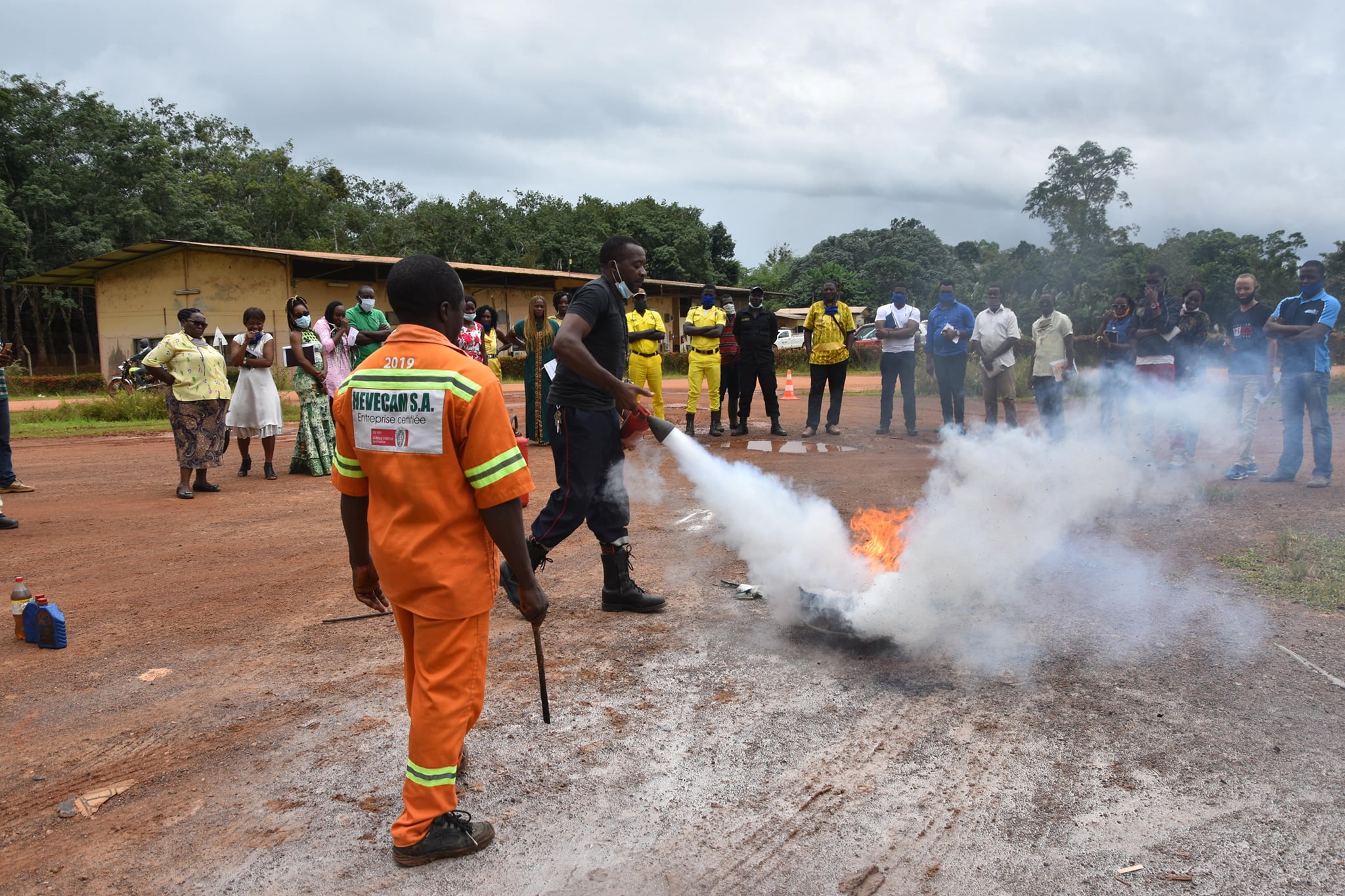 Health and safety training at Sudcam