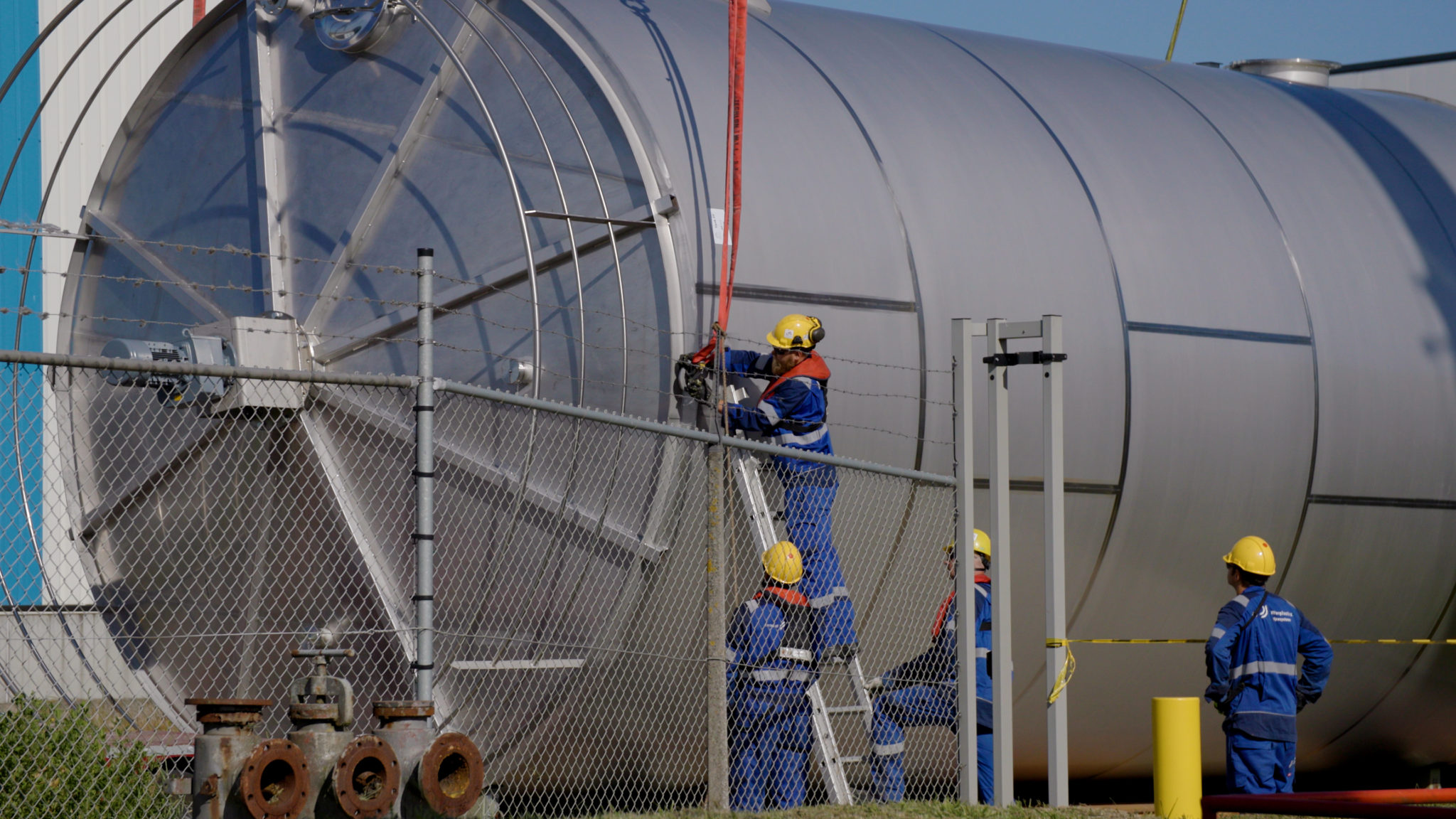 Kelvin Terminals latex tank terminal