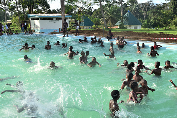 Cameroon swimming pool